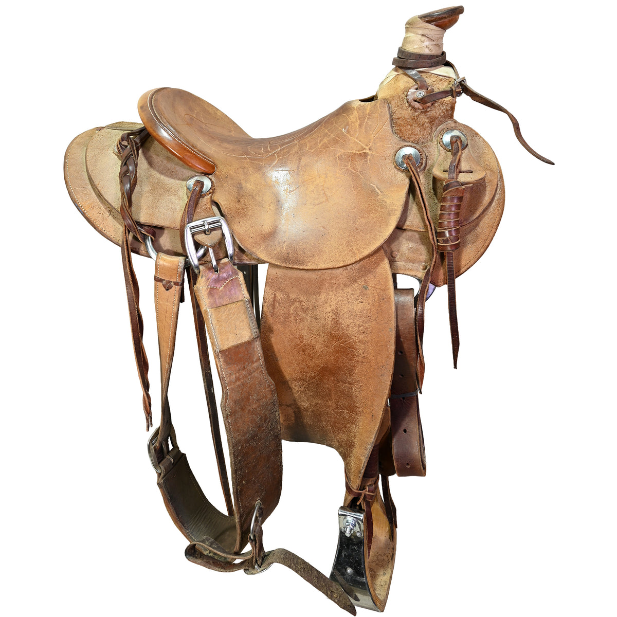 Used 15" Wes Mastic Wade Ranch Saddle