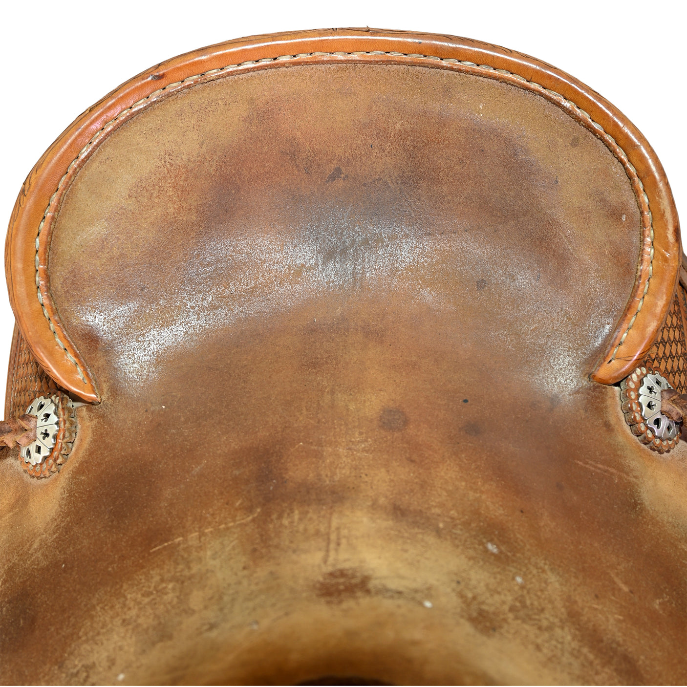 Used 15" Trent Ward Ranch Roping Saddle