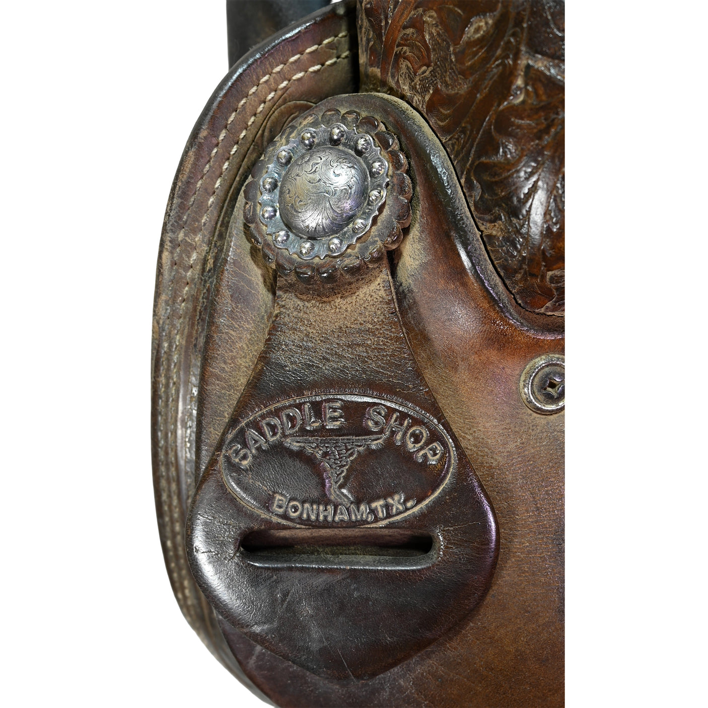 Used 15" Twister Trophy Team Roping Saddle