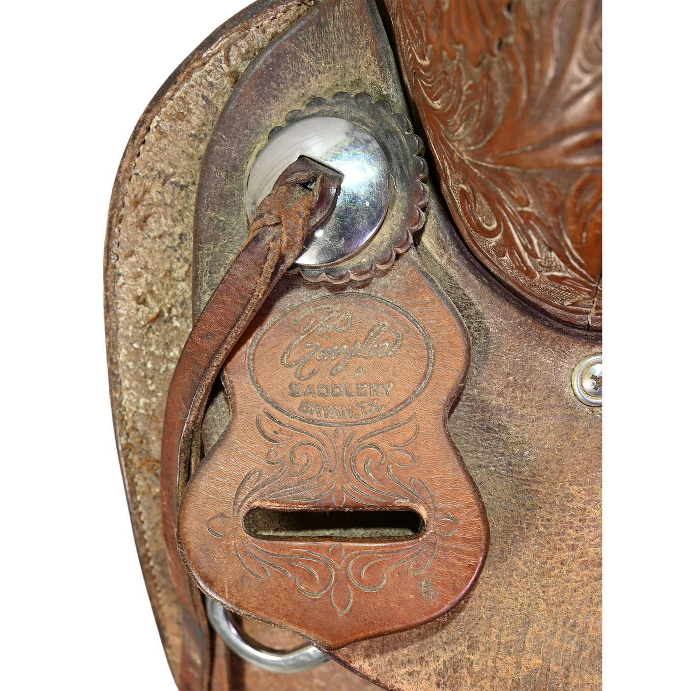 Used 16.5" Don Gonzales Cutting Saddle