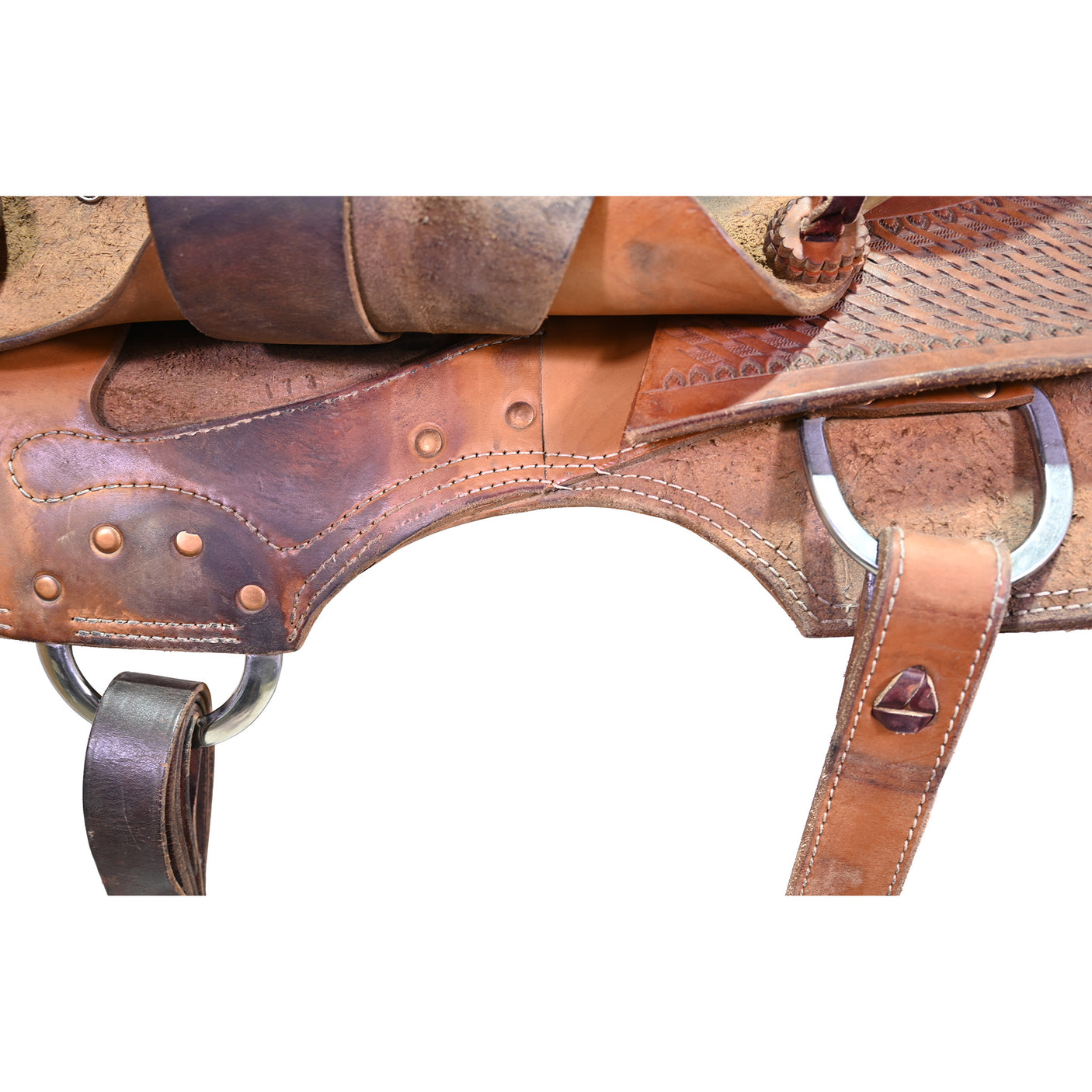 Used 16.5" DW Dixon Ranch Roping Saddle
