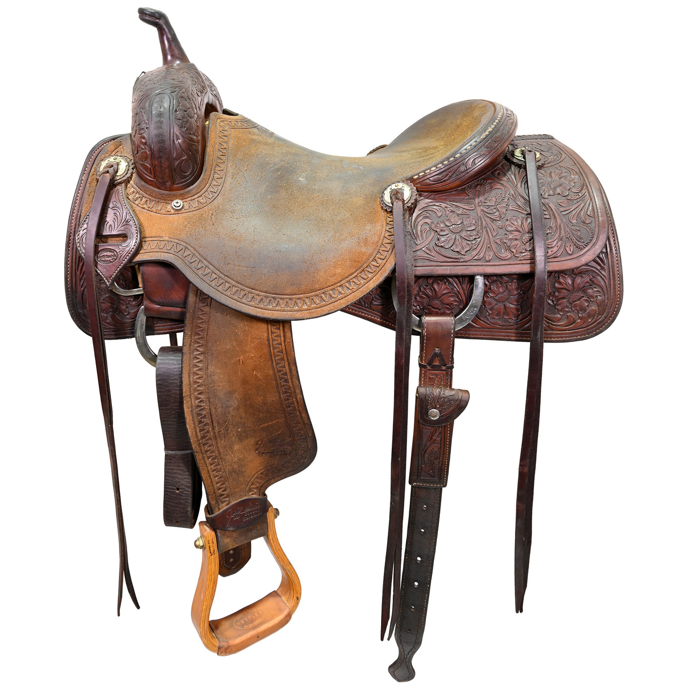 Used 16.25" Jeff Smith Cutting Saddle