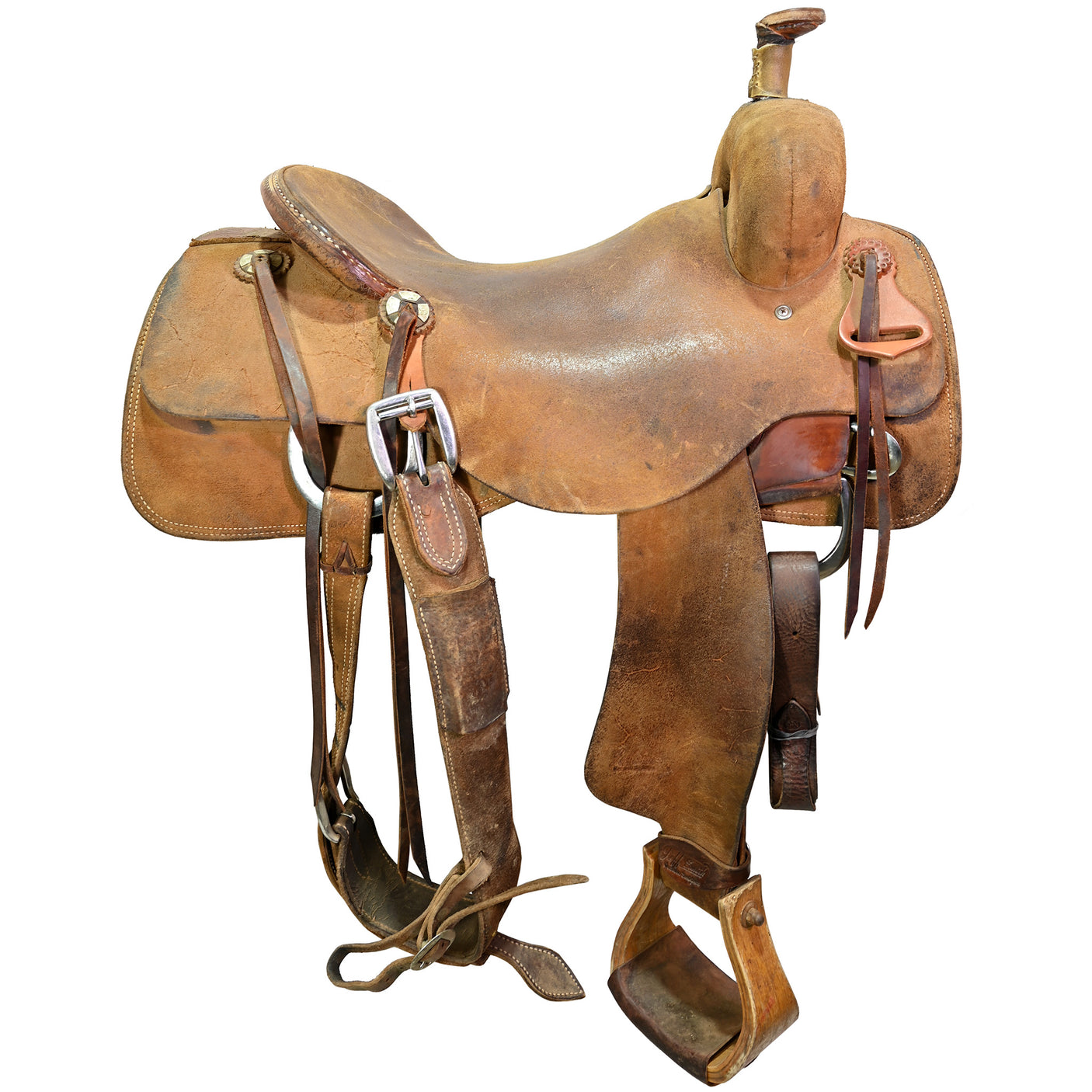 Used 16.5" Jeff Smith Ranch Cutting Saddle