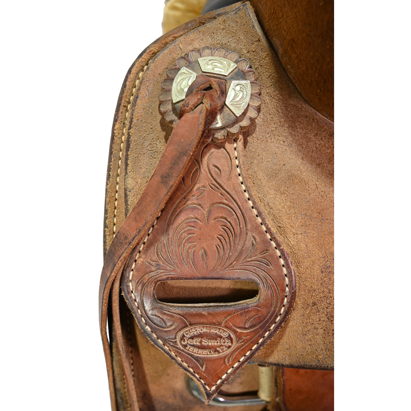 Used 16.5" Jeff Smith Ranch Cutting Saddle