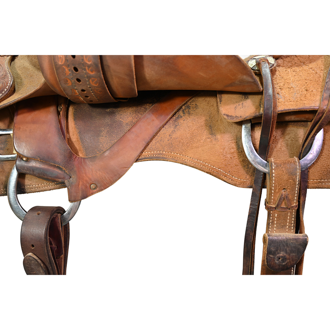 Used 16.5" Jeff Smith Ranch Cutting Saddle
