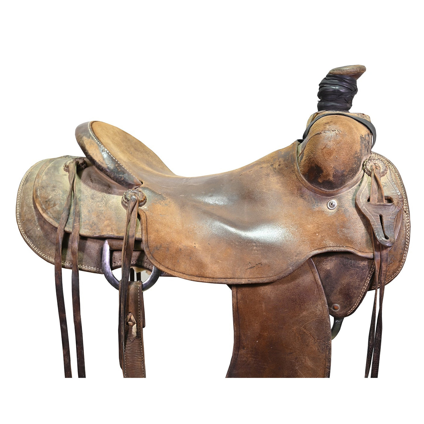 Used 16.5" Oliver Saddle Shop Ranch Saddle