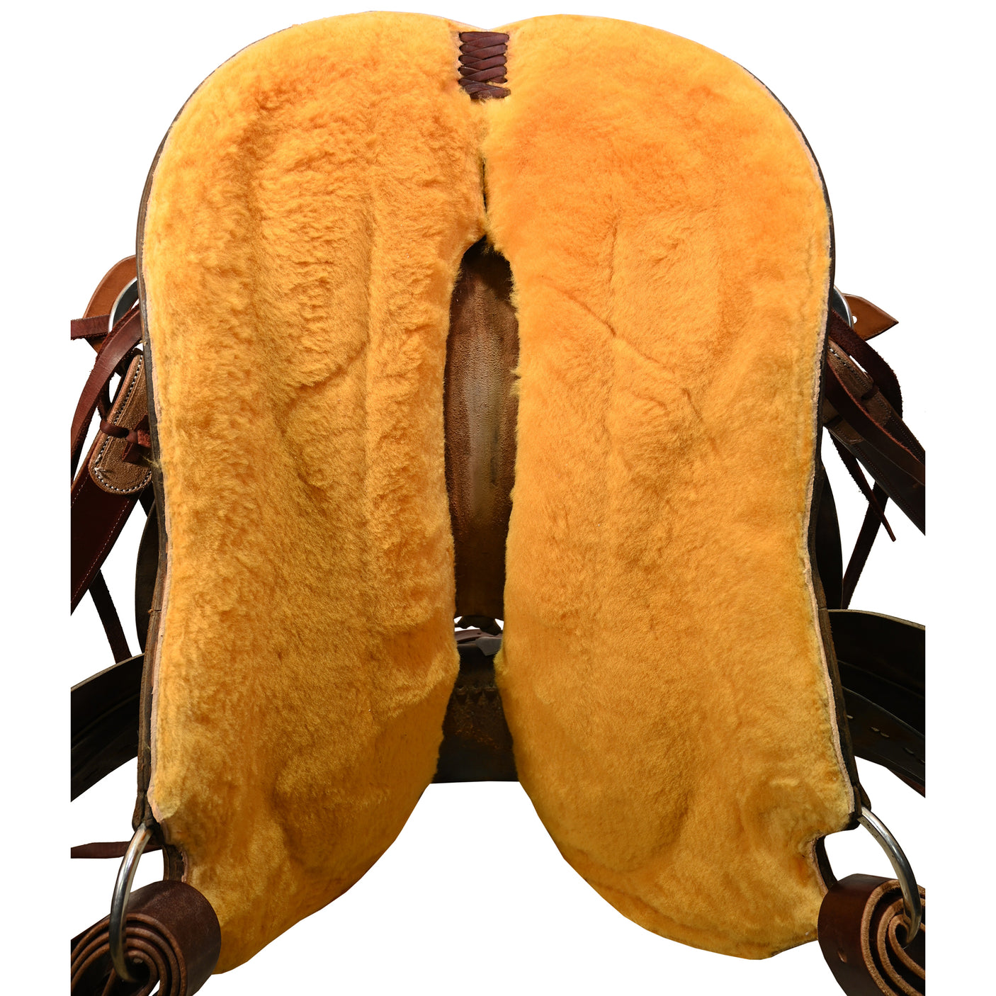 Used 16" Big Bend S.A. Brown Wade Ranch Saddle