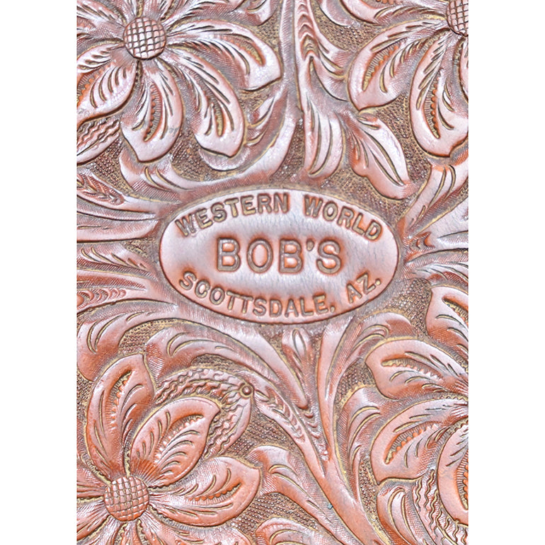 Used 15.5" Bob's Custom Team Roping Saddle