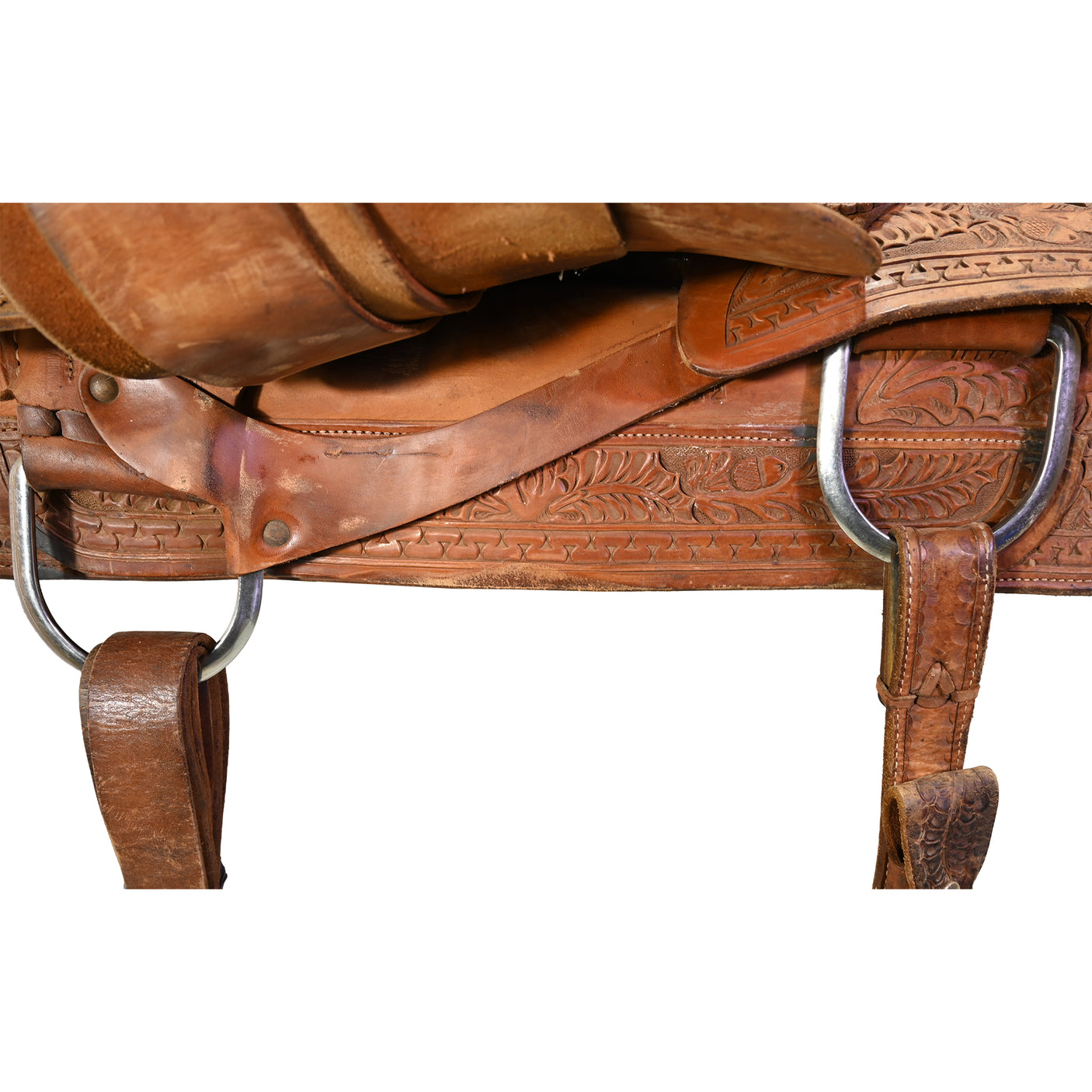 Used 16" Court's Team Roping Saddle