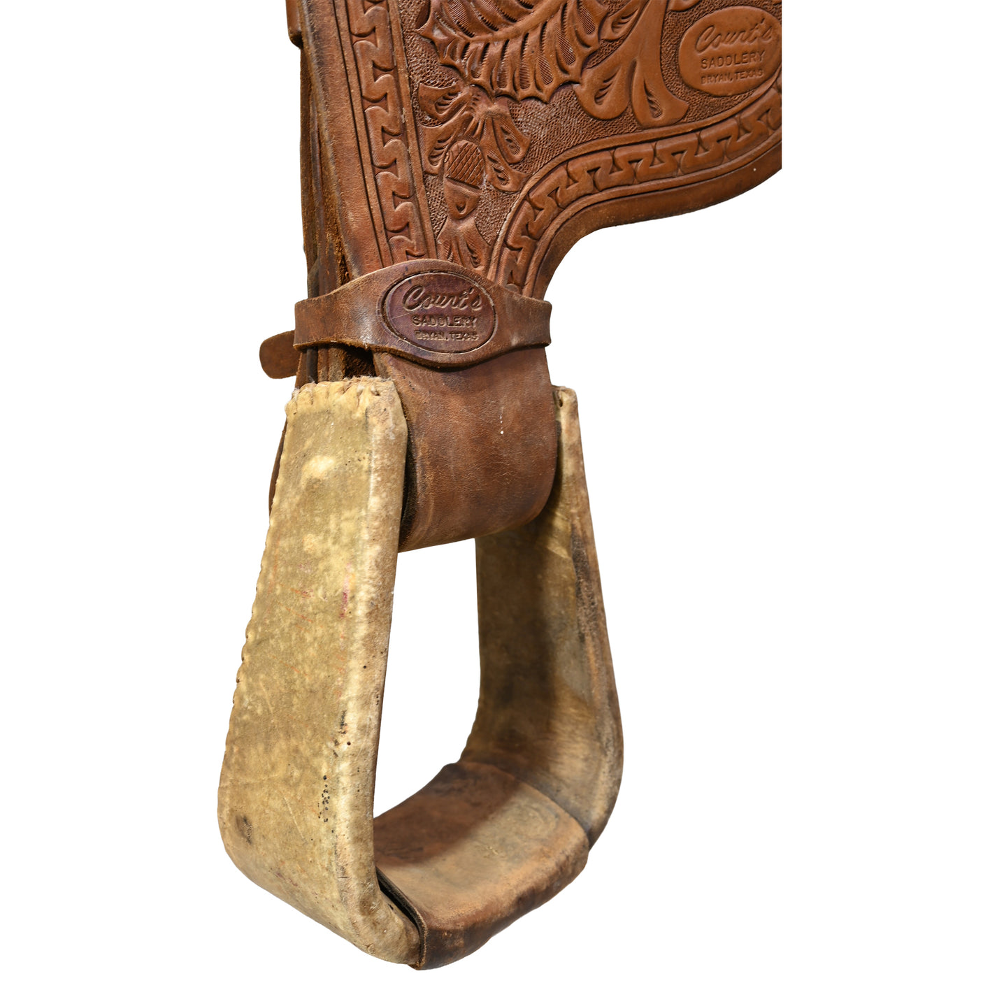 Used 16" Court's Team Roping Saddle