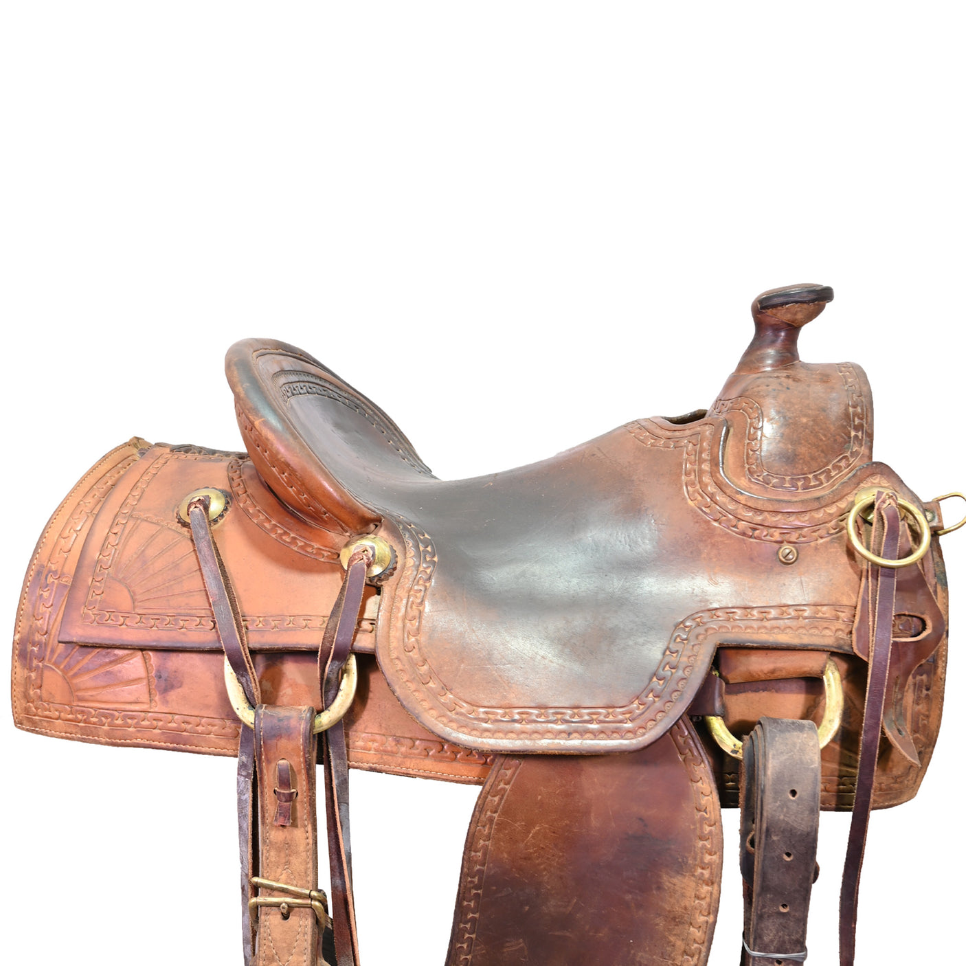 Used 16" Jock Pollard Ranch Saddle