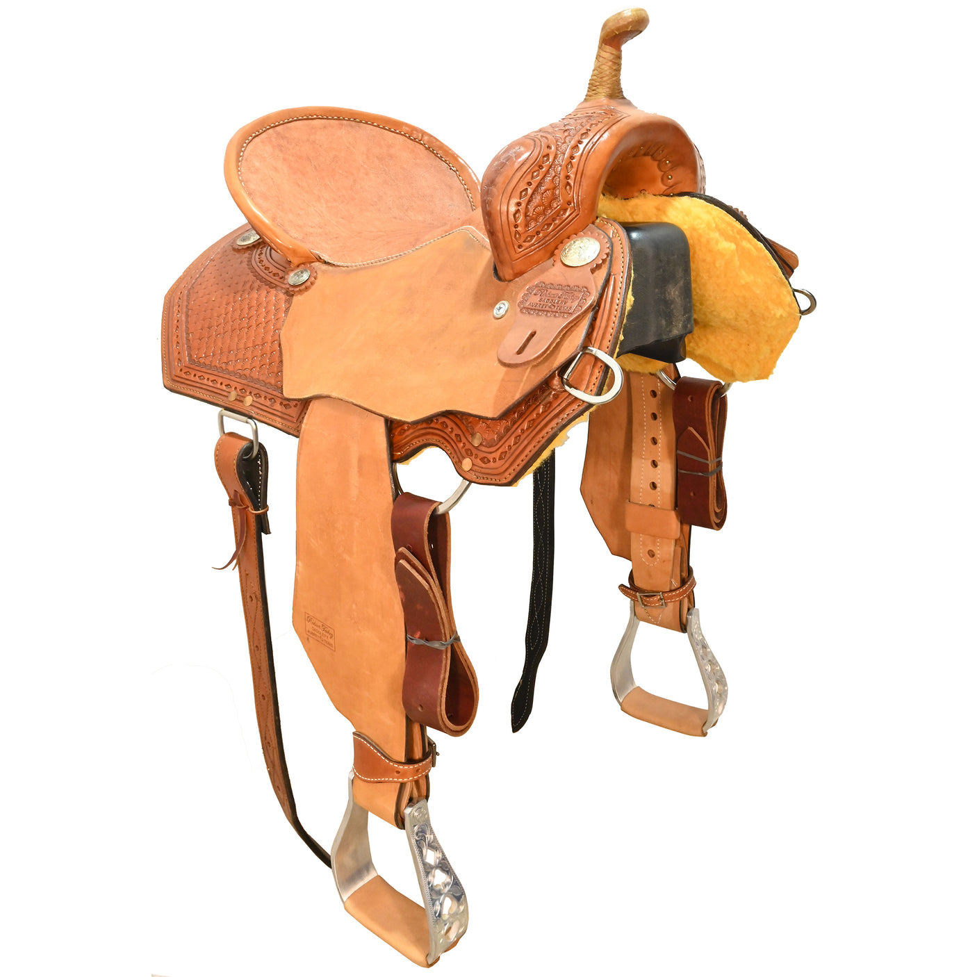 DEMO 16" Robert Teskey Barrel Saddle