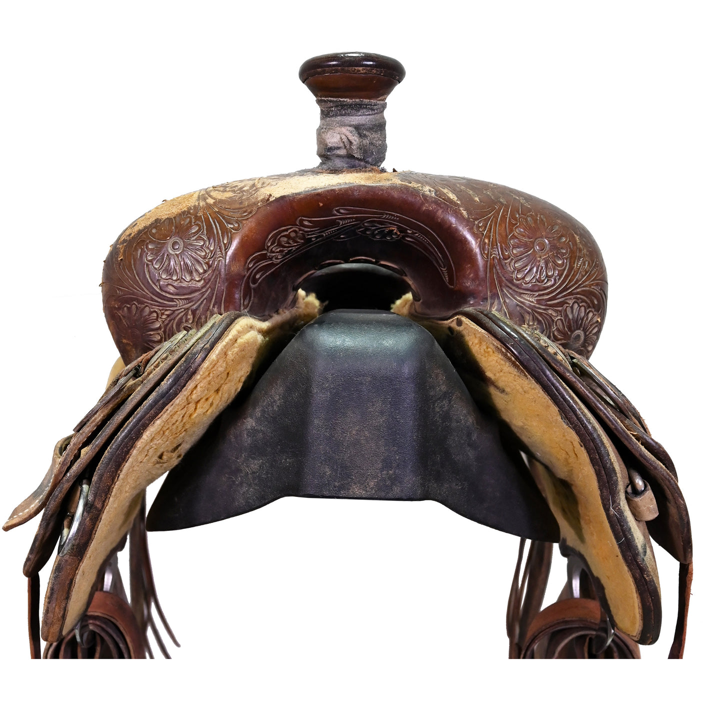 SOLD! Used 16" Cactus Ranch Saddle with Lewis Tree