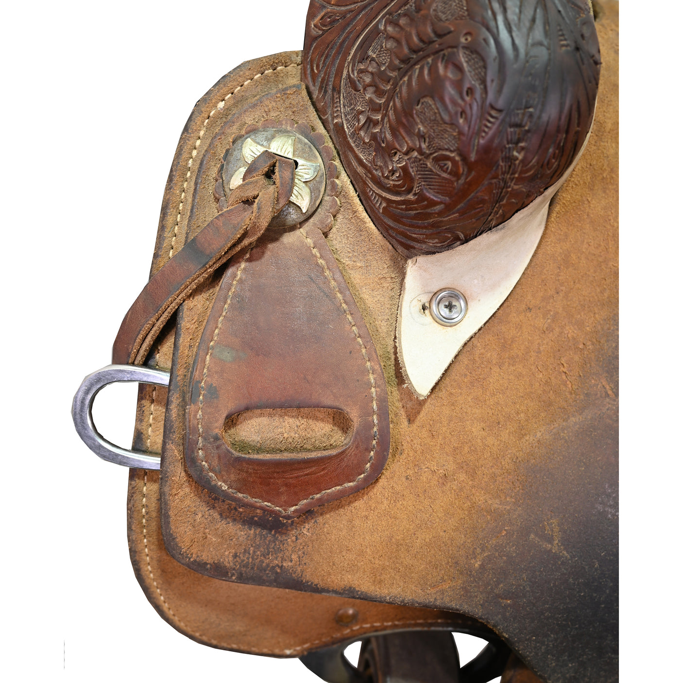 Used 16" Cactus Amarillo Roper Ranch Saddle