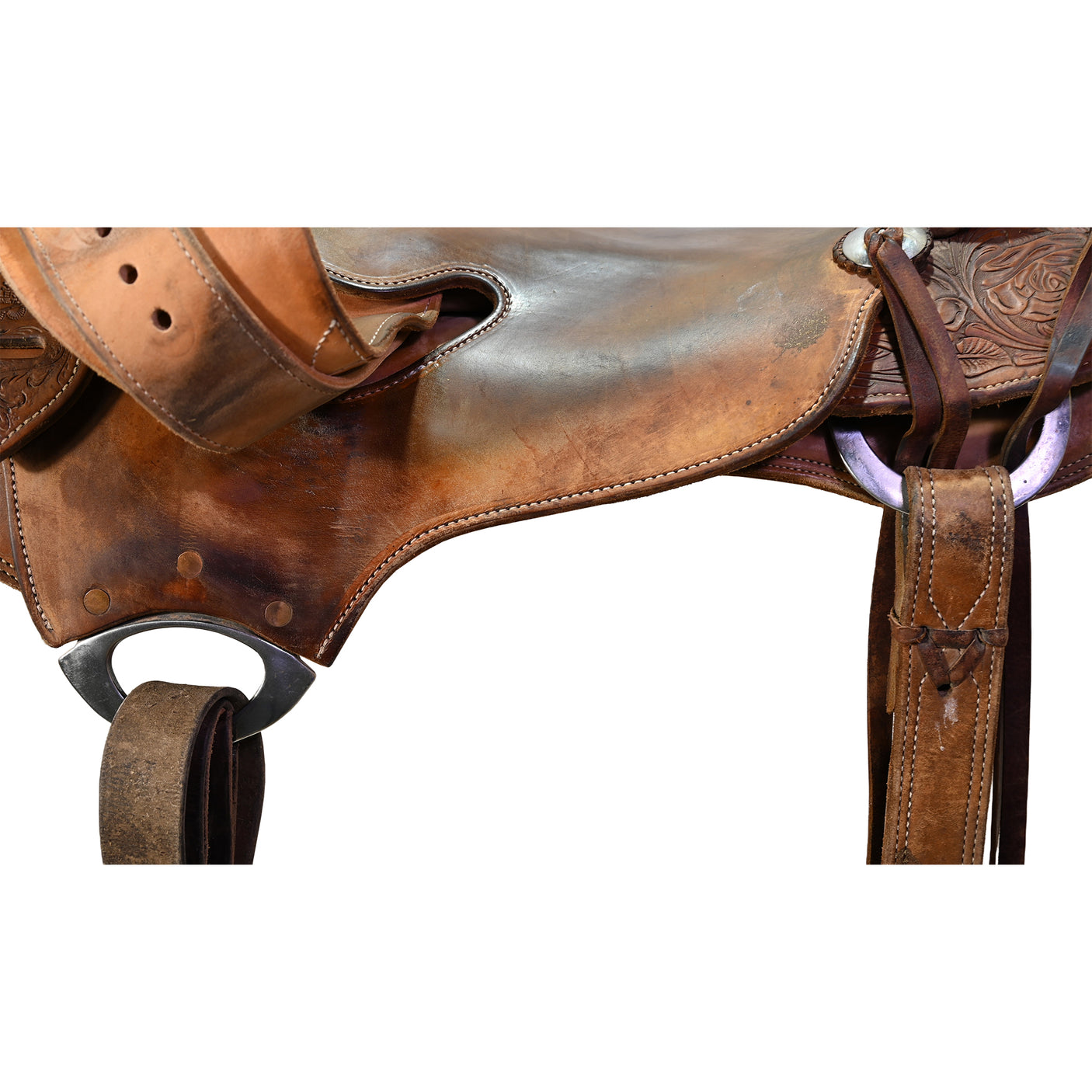 Used 17" Luke Lane Cutting Saddle