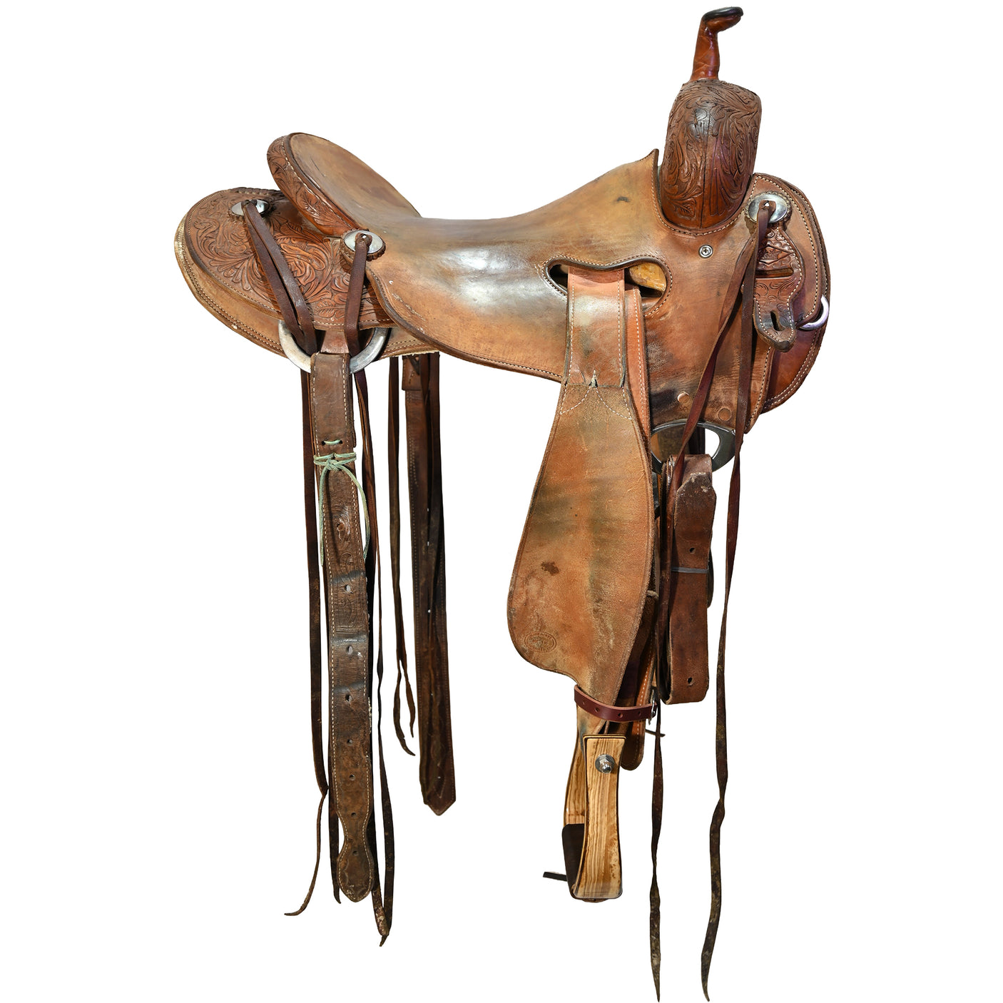 Used 17" Luke Lane Cutting Saddle