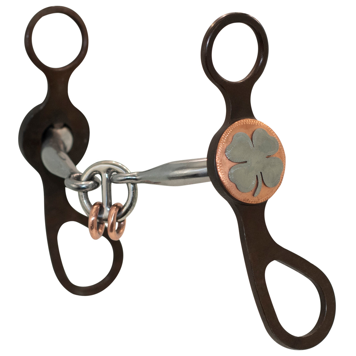 Mors Western Metalab D Anneau Cuivre – Acier Inoxydable, Neuf