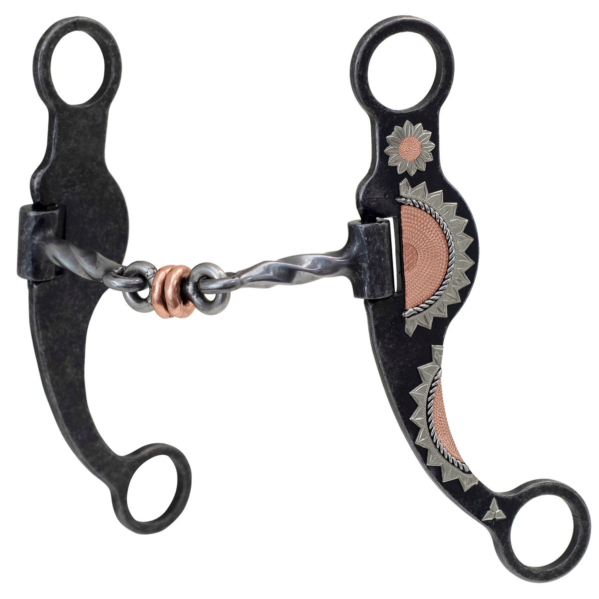 Mors Western Anneau D Mors Western Anneau En D Snaffle Avec Incrustation Cuivre Pour Cheval Mors 790918 Mors Western Anneau D Mors Western Anneau En D Snaffle Avec Incrustation Cuivre Pour Cheval Mors 790918