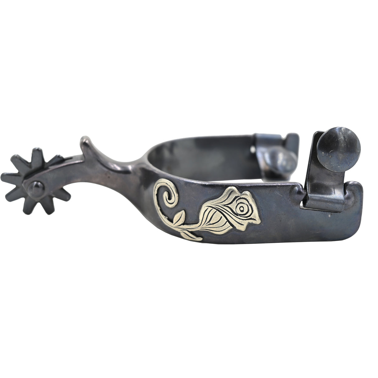 Partrade Cowboy Tack Men's Big Rose Spurs