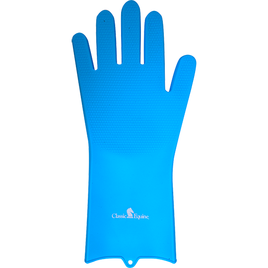Classic Equine Blue Wash Gloves- Pair