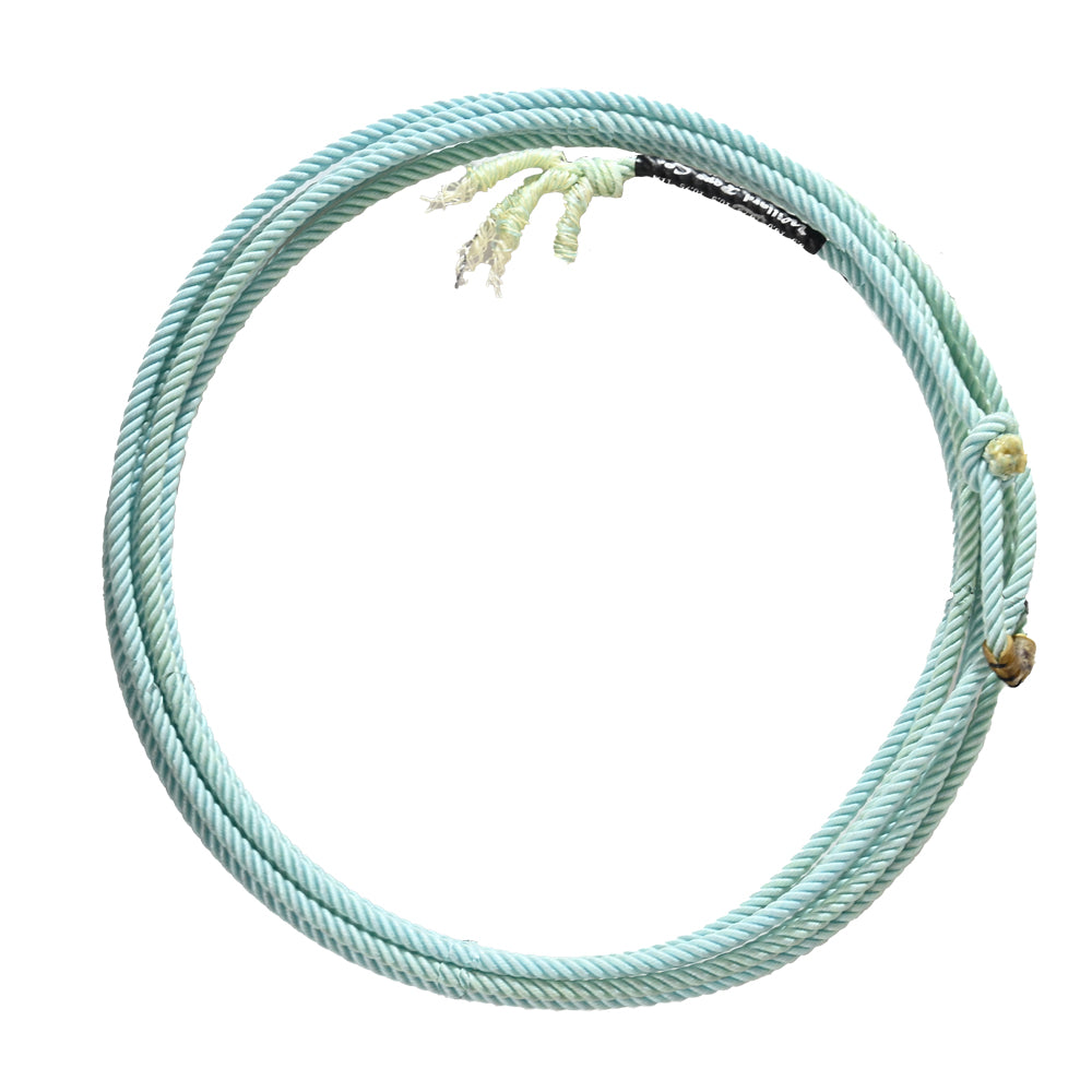 Willard Ropes 4 Strand Uoza Pro Poly Calf Rope- Light Blue
