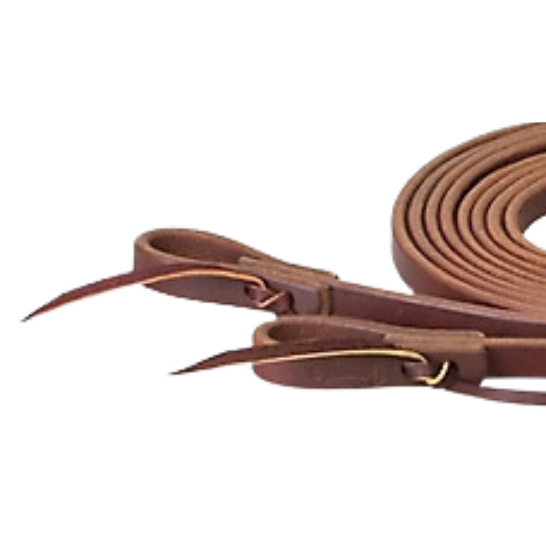 Weaver Leather Working Cowboy Harness Leather Split Reins- 5/8"