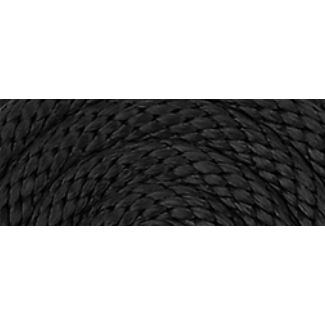 Weaver Leather Black 10' Nylon Lead Rope with Bull Snap