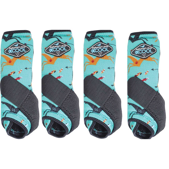Professional's Choice Limited Edition 2XCool Sports Medicine Boot Value 4 Pack- Pony Tracks
