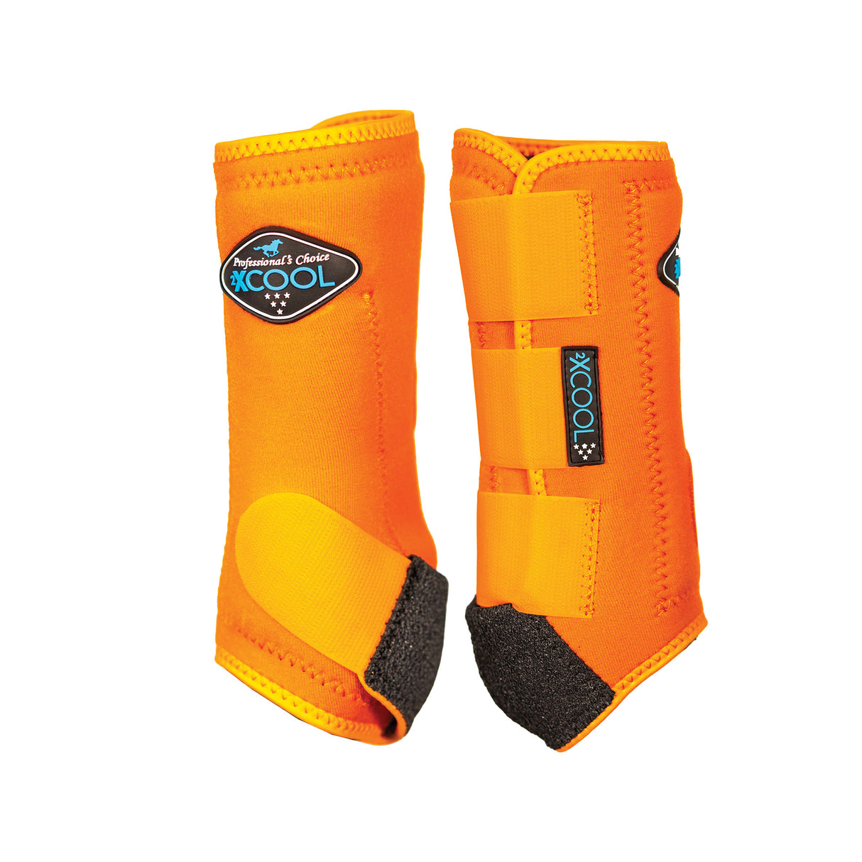 Professional's Choice 2XCool Sports Medicine Boot Fronts- Orange
