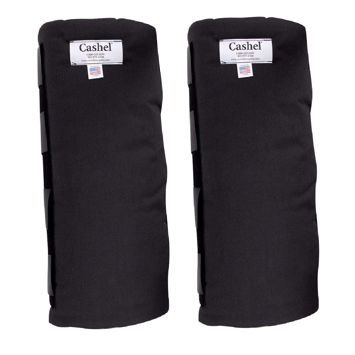 Cashel 12" Quick Wrap Shipping Boots- Black