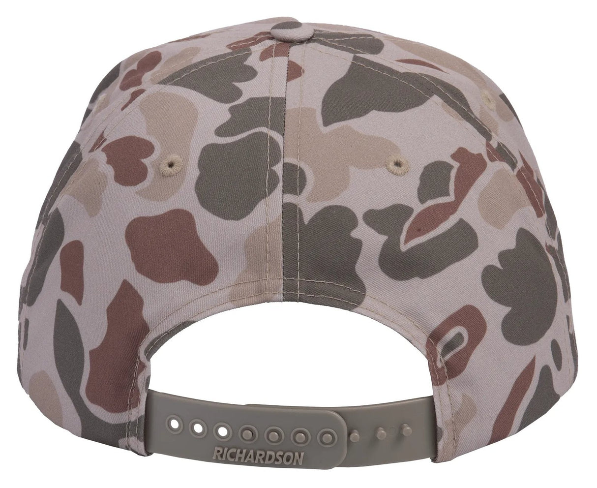 Classic Ropes Duck Camo Retro Snapback Cap