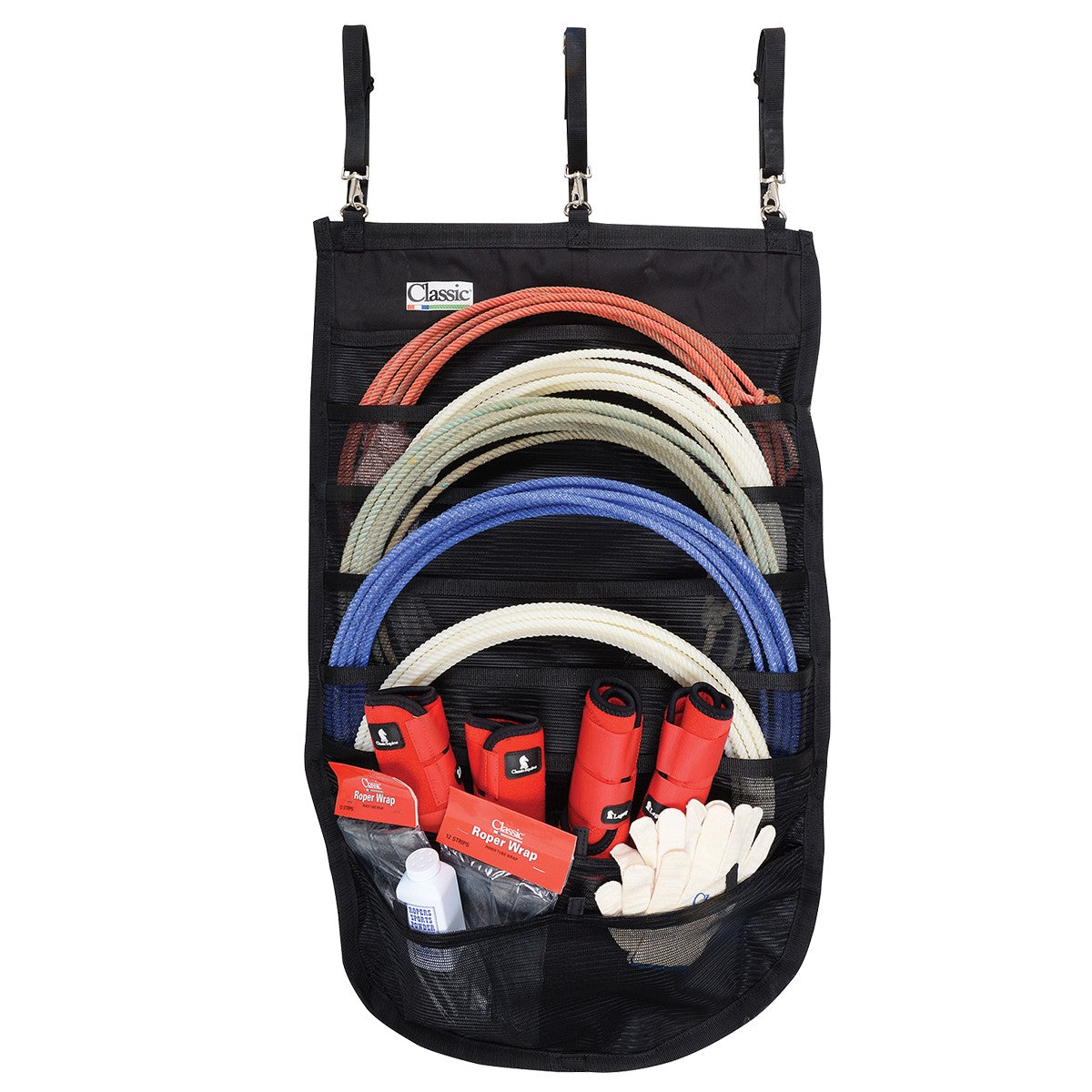 Classic Equine Hanging Rope Organizer