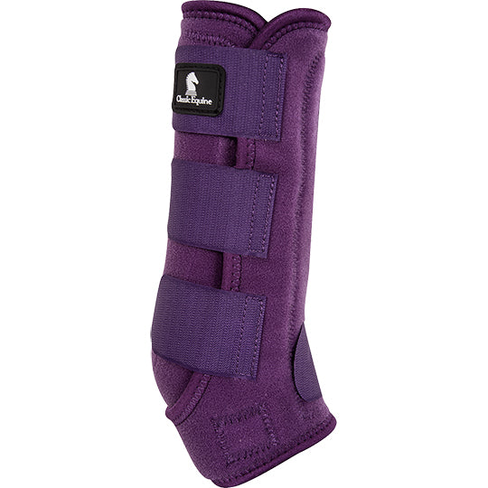 Classic Equine Classic Fit Hind Boots- Eggplant