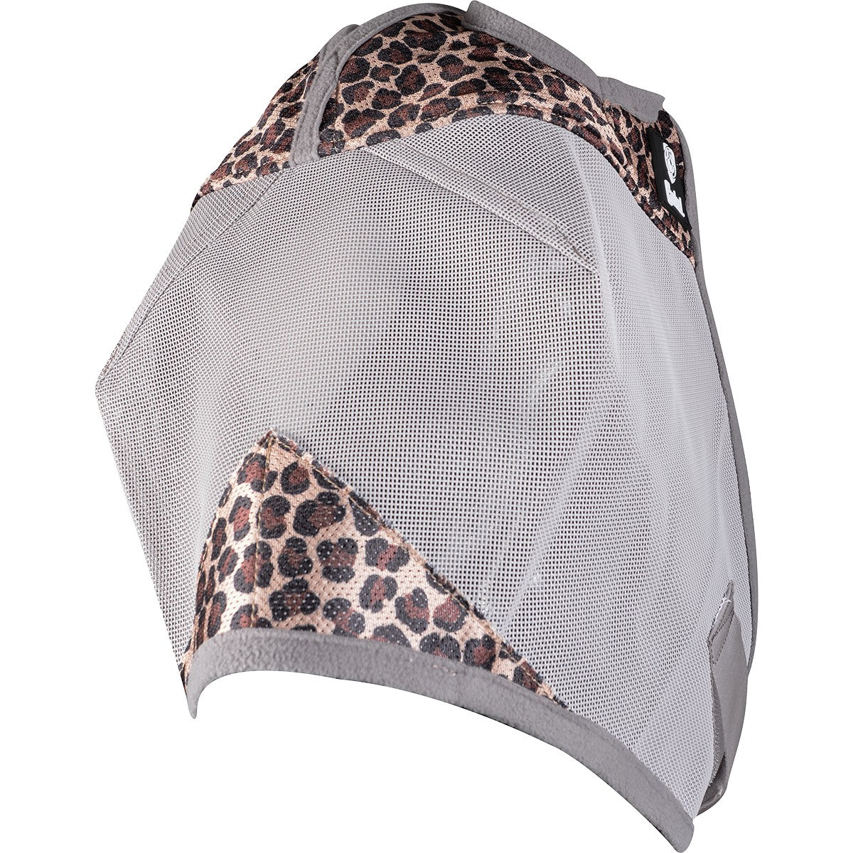 Cashel Crusader Average Horse Sized Designer Fly Mask- Leopard