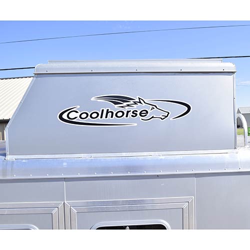 Coolhorse Large Logo Trailer Decal 41 in x 9 in