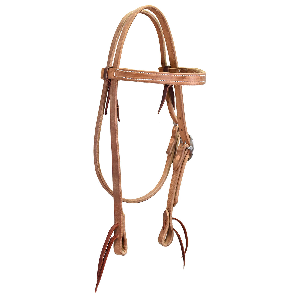 Coolhorse Leather 3/4" Harness Leather Browband Headstall