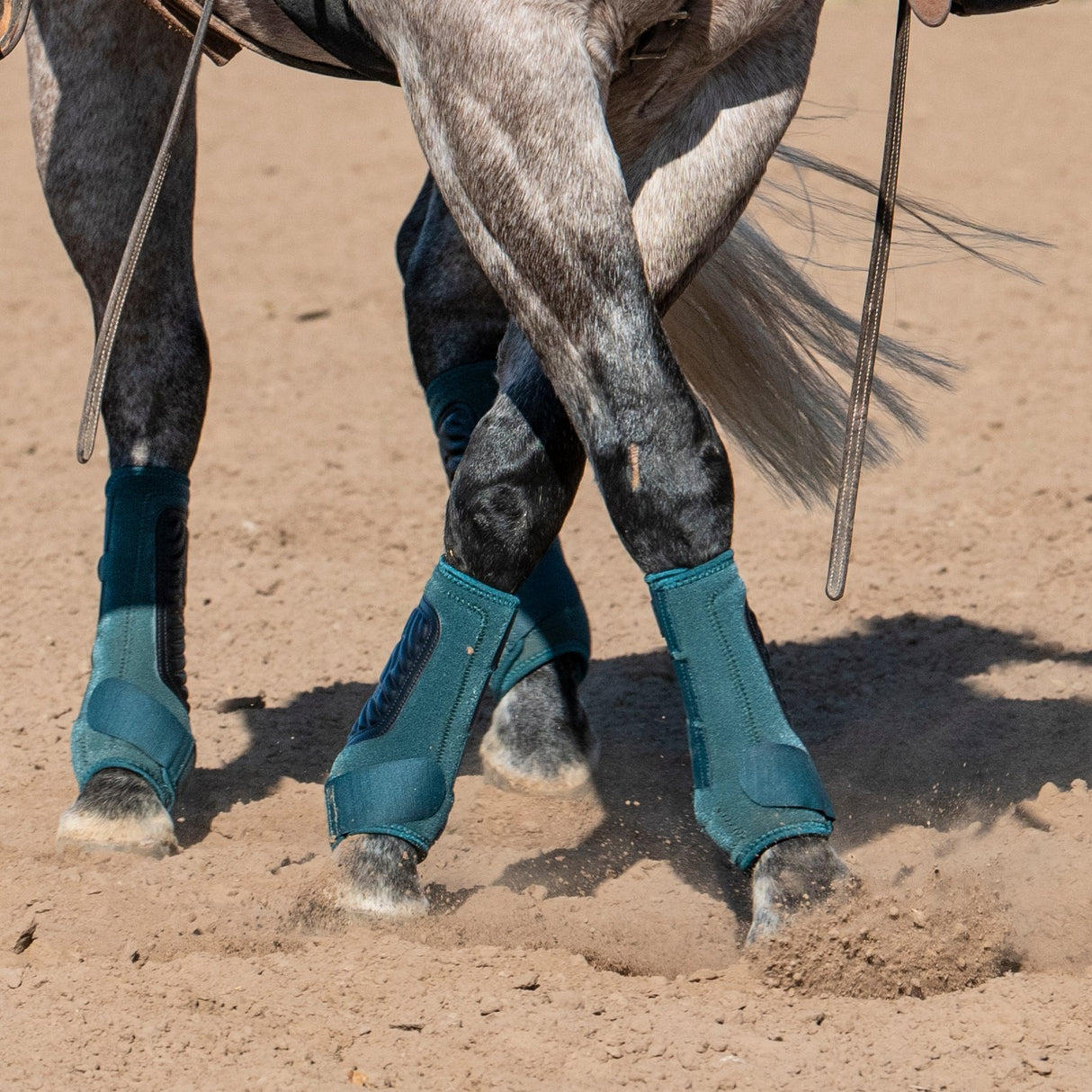 Classic Equine Classic Fit Front and Hind Boot Combo Pack- Dragonfly