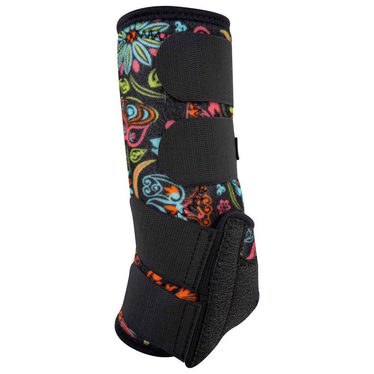 Classic Equine Legacy2 4-Pack Protective Boots- Neon Flower