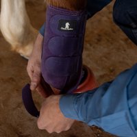 Classic Equine Shoeguard Rubber Pull-On Bell Boot Covers (made to be worn over bell boots)