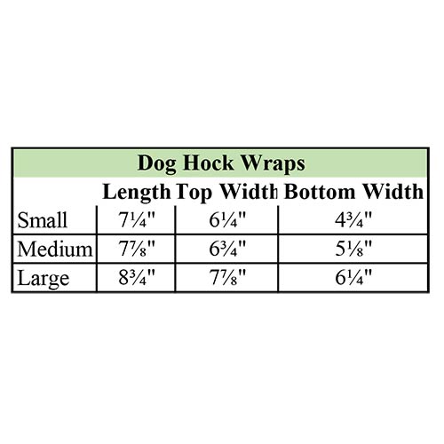 Back on Track Dog Hock Wrap