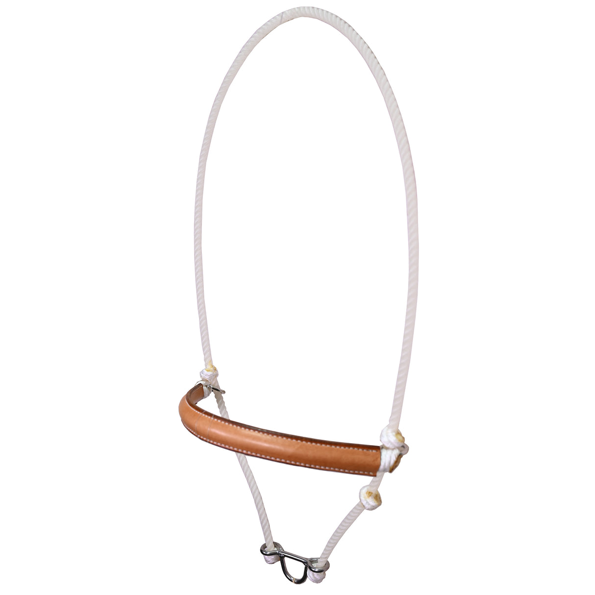 Martin Saddlery Head Setter with Leather Covered Rope Noseband