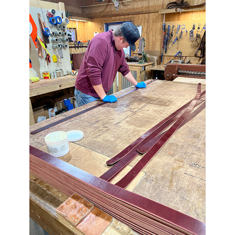 Coolhorse Leather Latigo with Tapered End- Handmade in Amarillo, TX