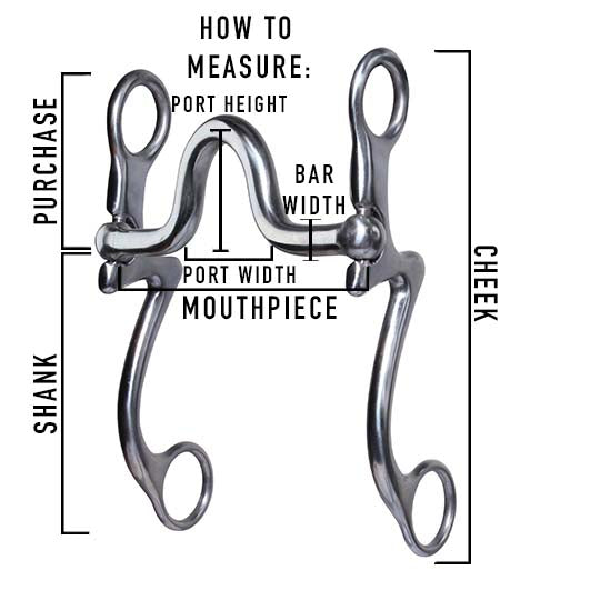 Coolhorse Black Copper Wrapped High Solid Port Bit