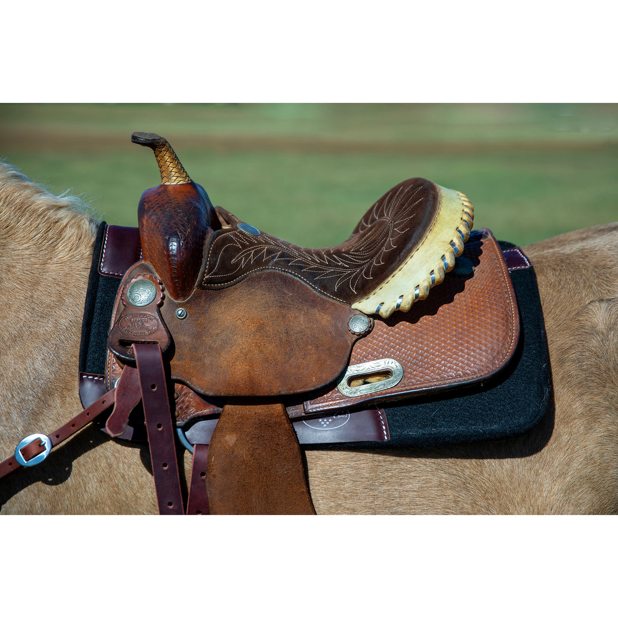 Professional's Choice Black Felt Pony Saddle Pad