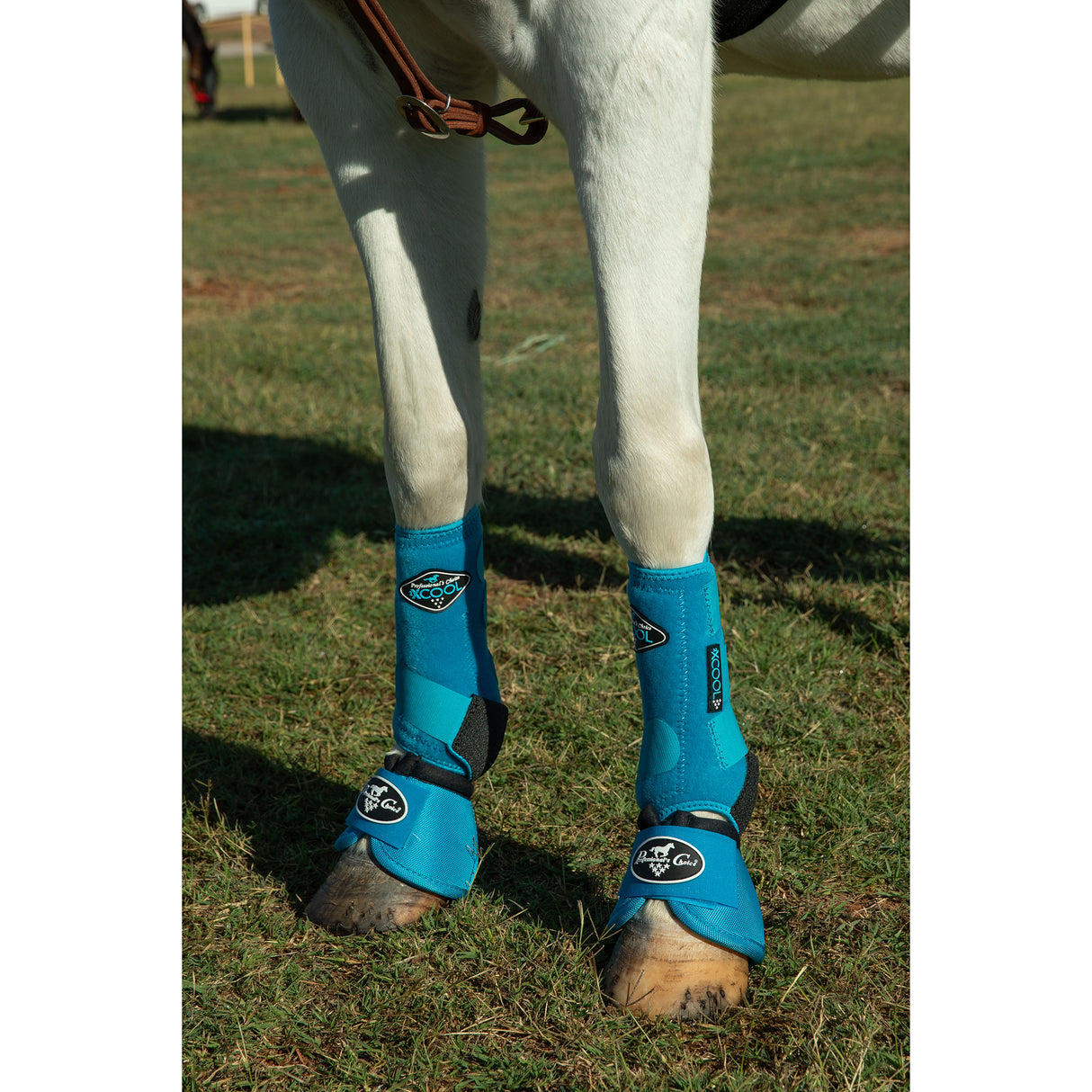 Professional's Choice Ballistic Overreach Pony Bell Boots- Pacific