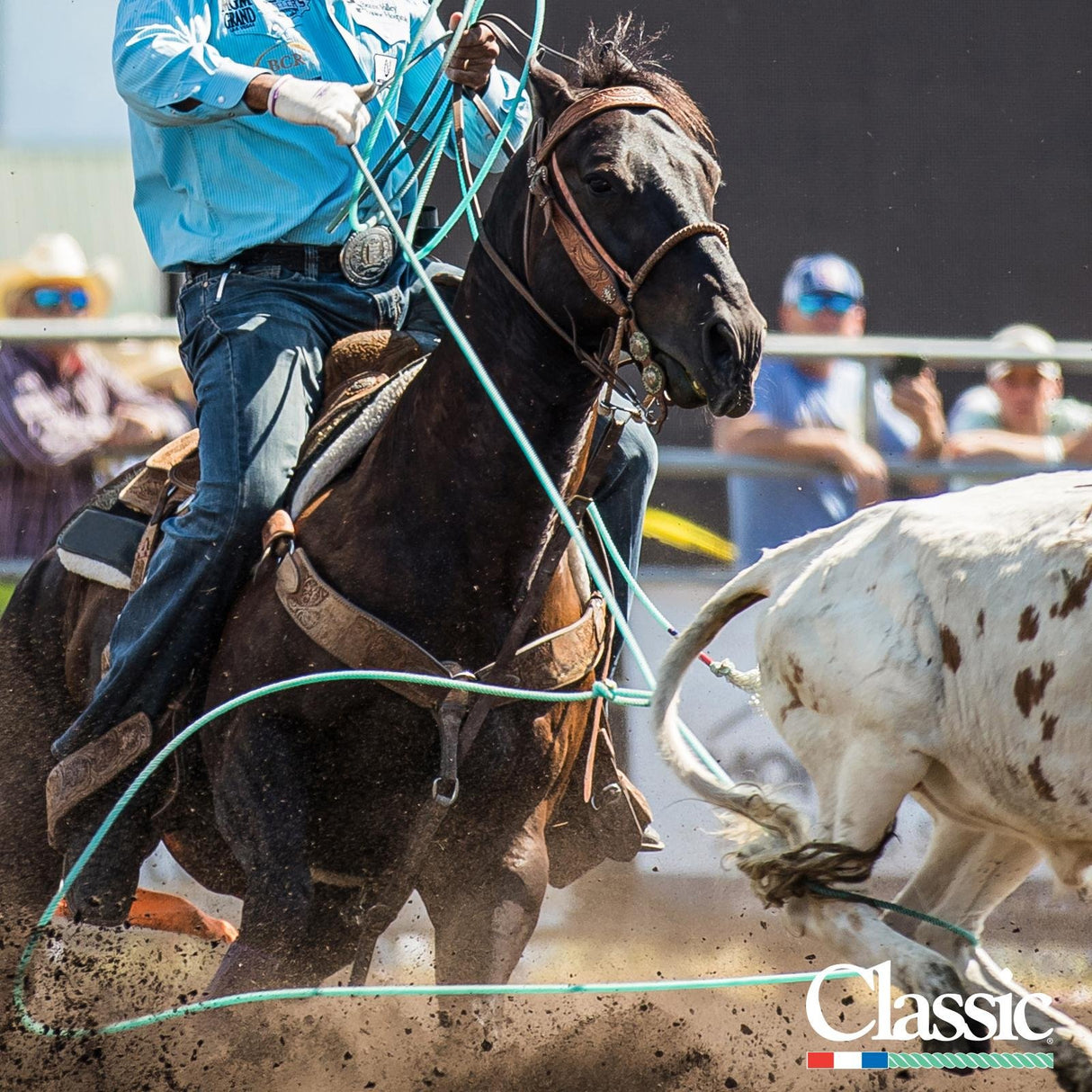 Classic Rope Powerline Lite 4 Strand Heel Rope