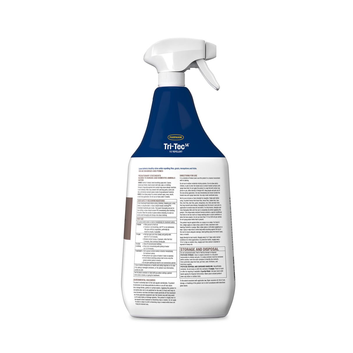 Farnam Tri-Tec 14 Long Lasting Fly Spray- 32oz.