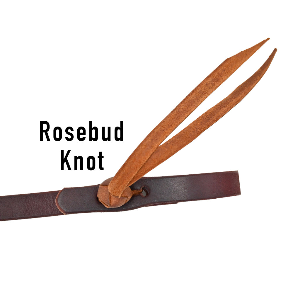 Coolhorse Leather 5/8” Latigo Roping Reins