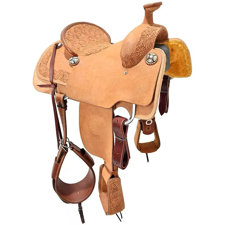 New! 13.5" Relentless by Cactus Team Roping Saddle