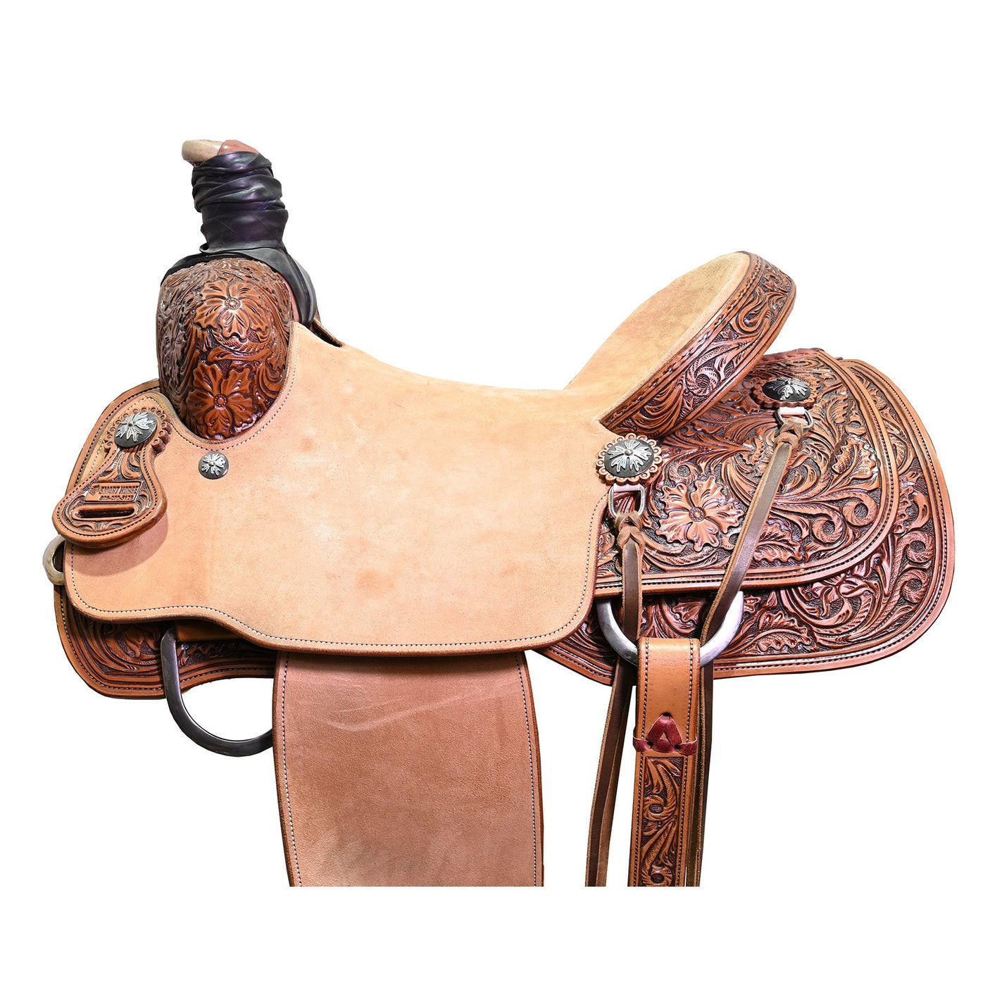 DEMO 15" Smart Horse Team Roping Saddle
